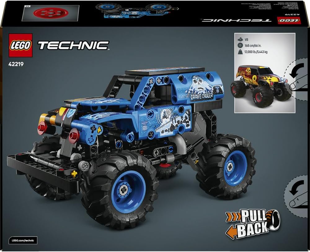 LEGO Technic Monster Jam Grave Digger Fire and Ice 42219 — image 11