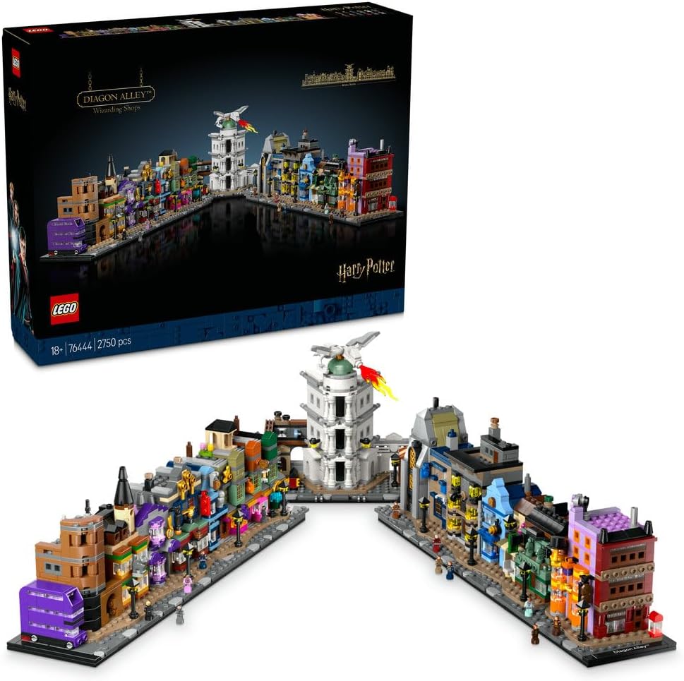 LEGO Harry Potter Diagon Alley Wizarding Shops 76444