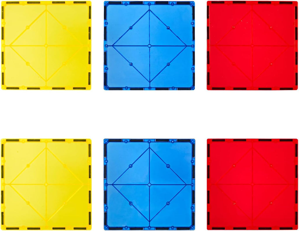 Gemmicc Large Magnetic Base Plates — 6 Pieces