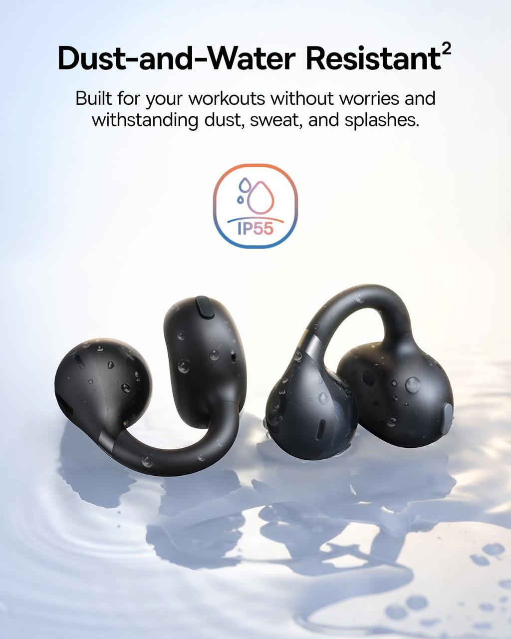 Baseus Bass BC1 Open-Ear Earbuds — Black
