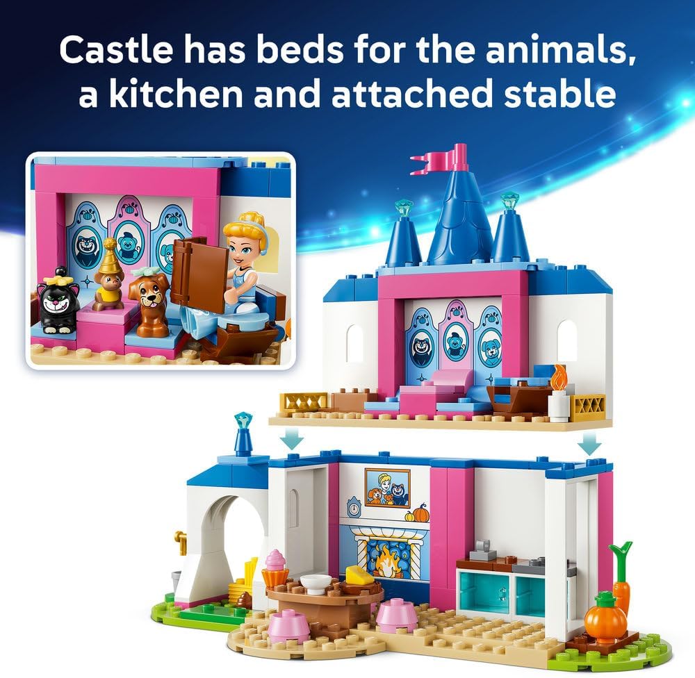 LEGO Disney Princess Cinderella Animal Friends Castle 43283
