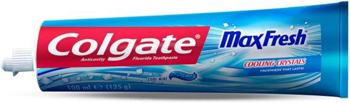 Colgate Max Fresh Cool Mint Toothpaste - 100ml x 12 — additional product view 2