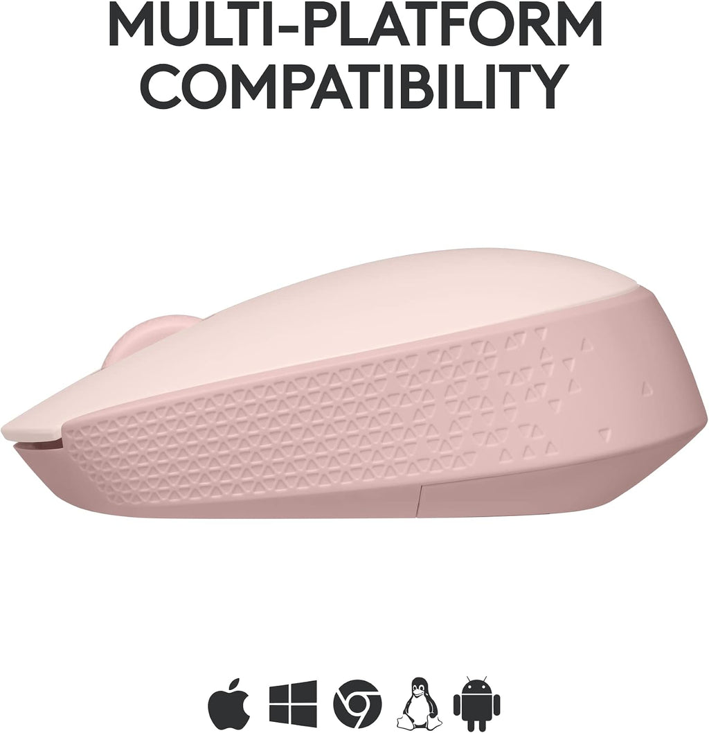 Logitech M171 Wireless Mouse — Rose