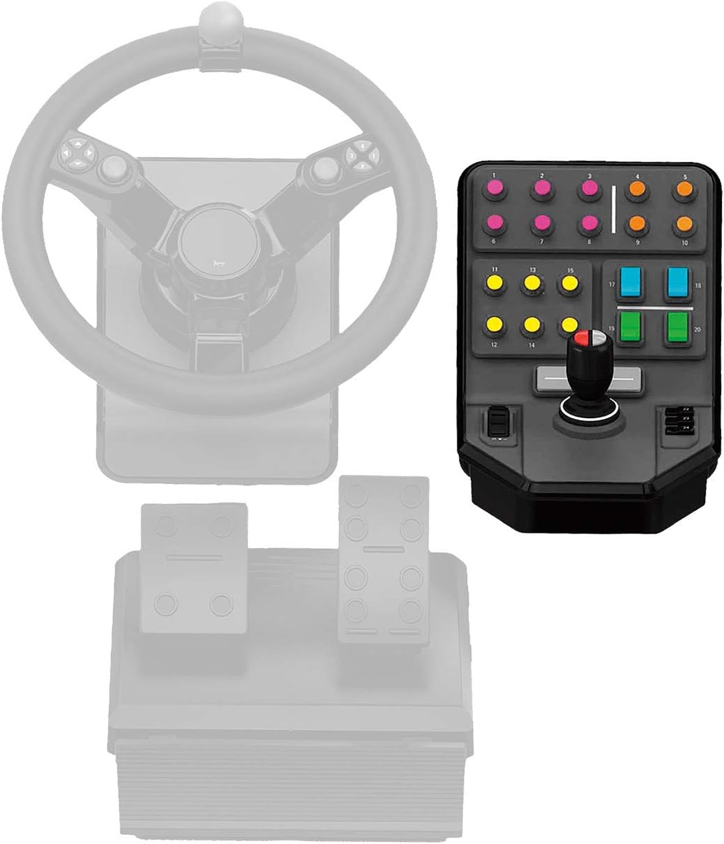 Logitech G Saitek Heavy Equipment Side Panel — Black
