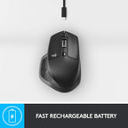 Logitech MX Master 2S Wireless Mouse — Graphite
