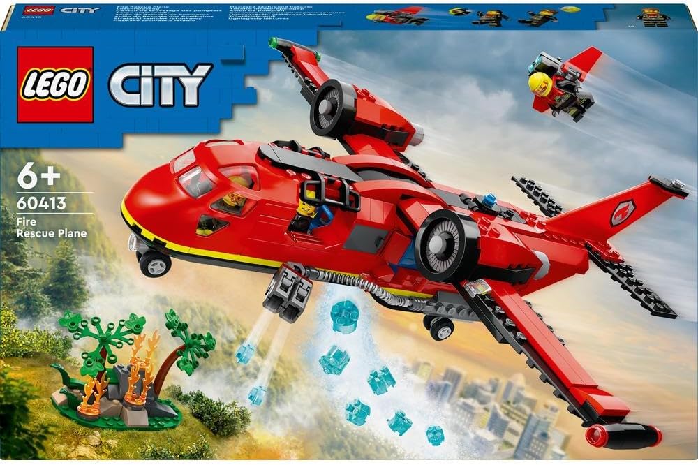 LEGO City Fire Rescue Plane 60413