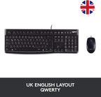 Logitech MK120 Keyboard and Mouse Combo — Black