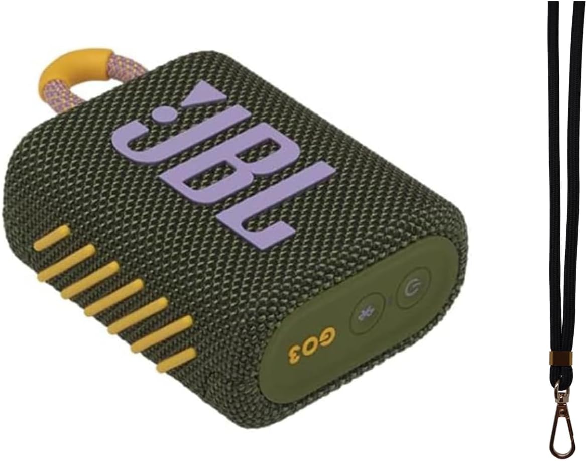 JBL Go 3 with Lanyard — Green