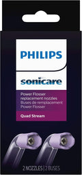 Philips Sonicare Power Flosser Quad Stream Tips (F3), 2pk, White HX3062/00 — White