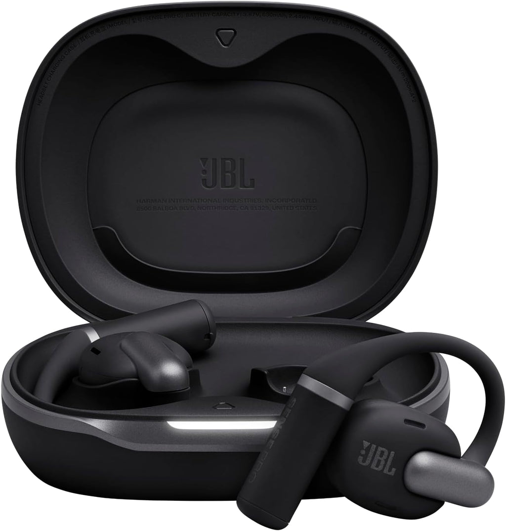 JBL Sense Pro Open-Ear Headphones — Black