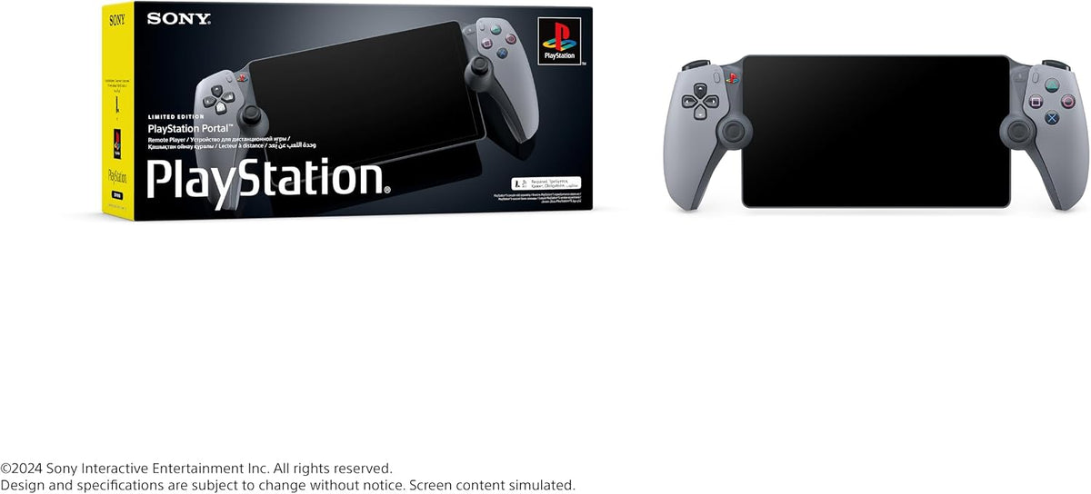 Sony PlayStation Portal Remote Player, 30th Anniversary Limited Edition, PS5, Grey
