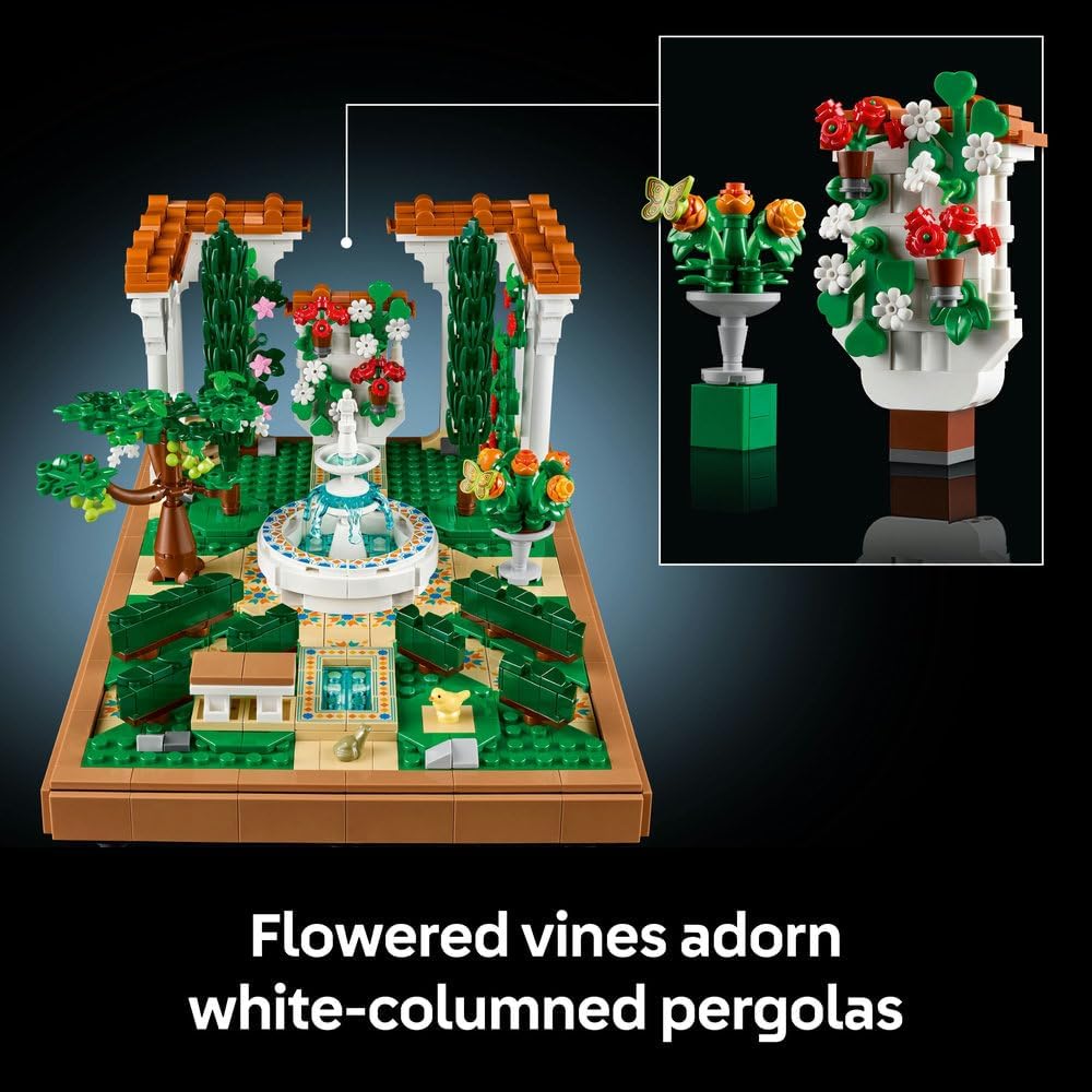 LEGO Icons Fountain Garden 10359 — image 5