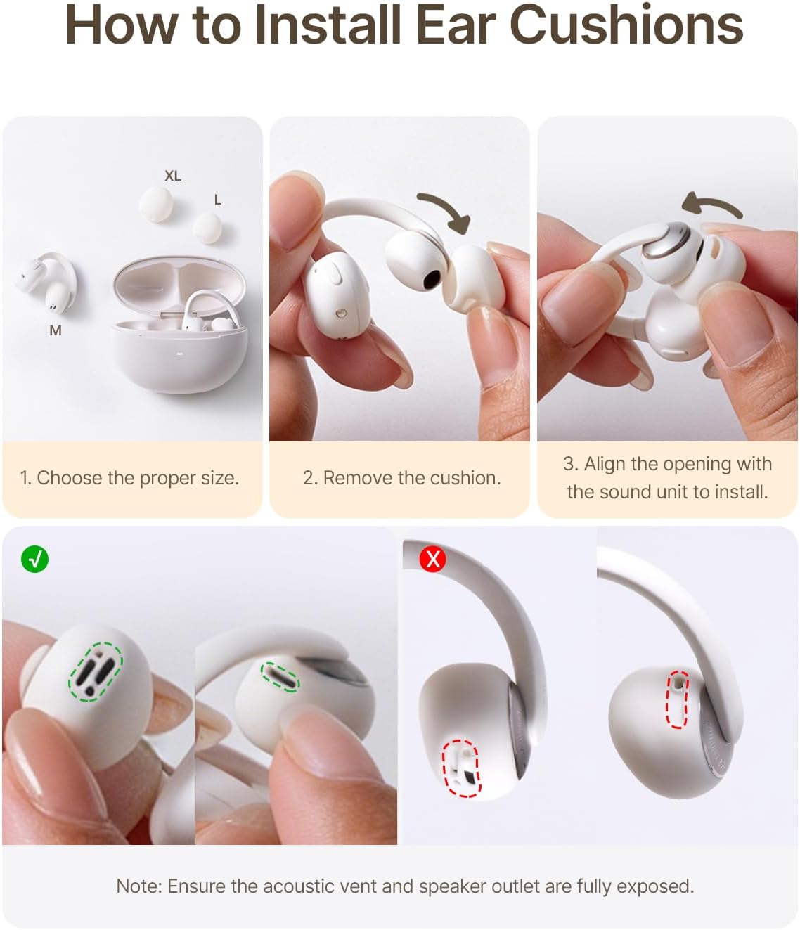Baseus Bowie MC2 Open-Ear Earbuds — Black