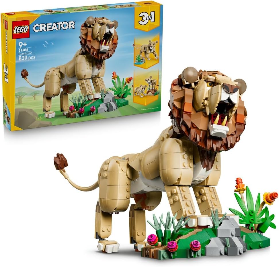 LEGO Creator 3in1 Wild Animals: Majestic Lion 31386 — image 1
