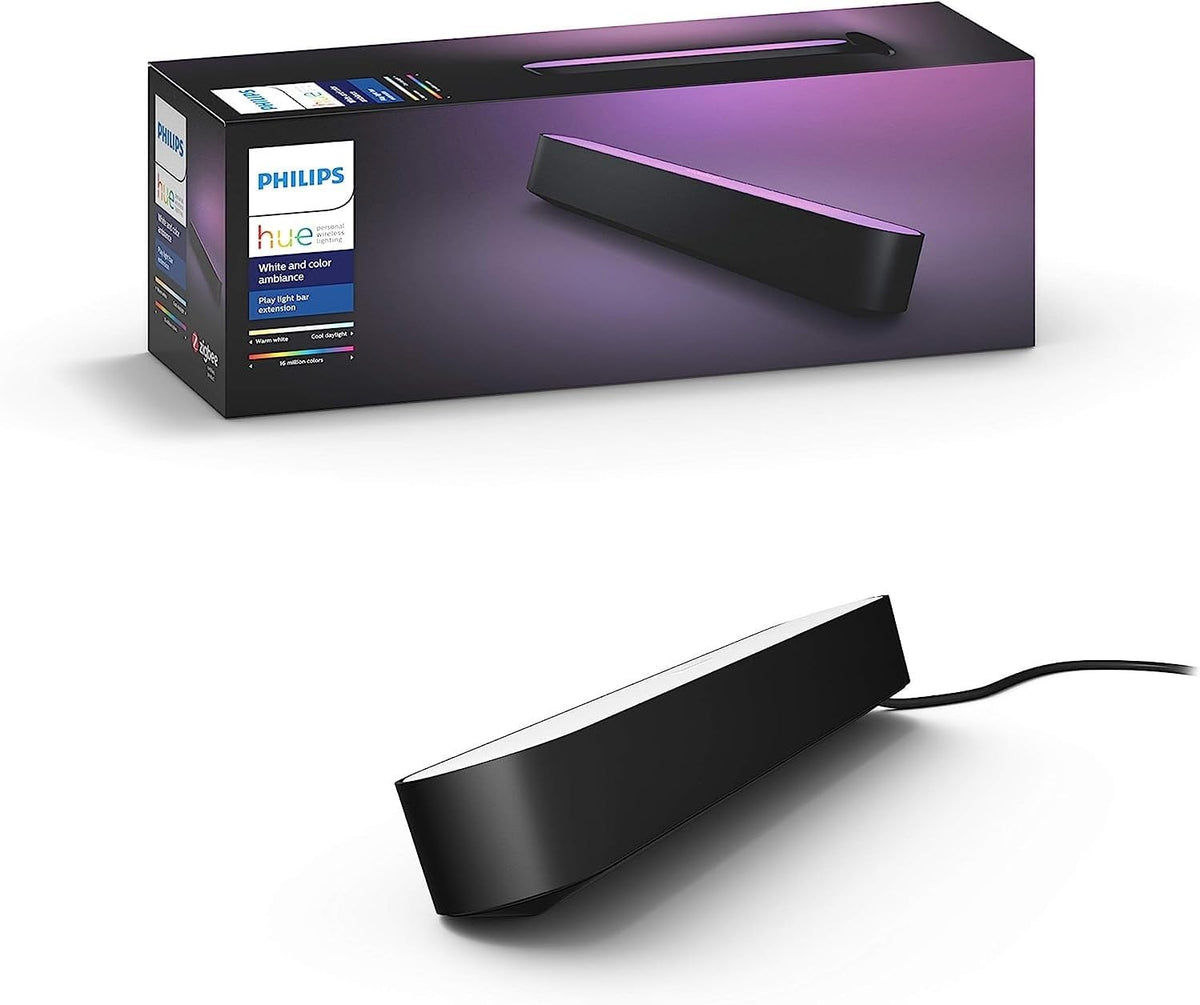 Philips 915005734101 Hue White and Color Ambiance Play Light Bar, EU&UK, Black — Black