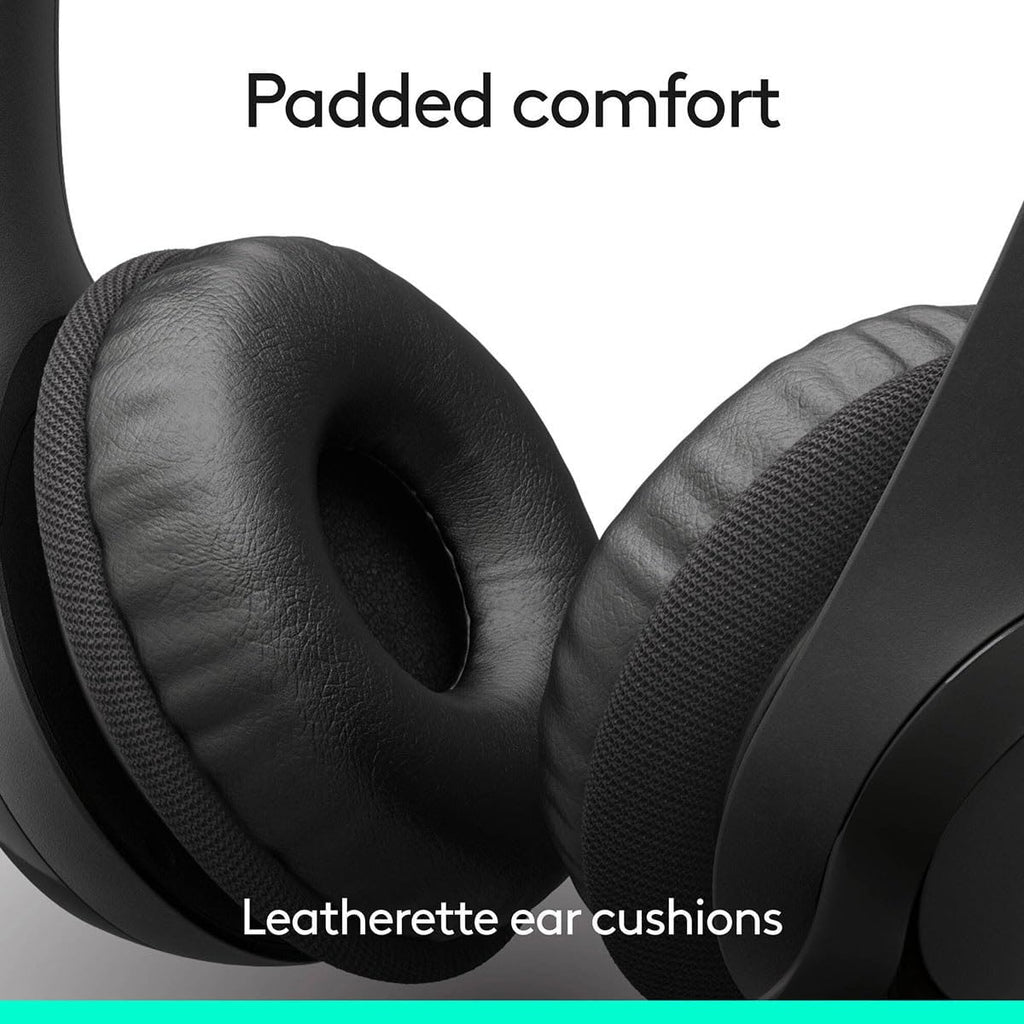 Logitech H390 USB-C Headset — Black