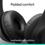 Logitech H390 USB-C Headset — Black