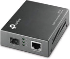 TP-Link MC220L Optical Circuit Media Converter, Single Mode/10km Multimode/550M SFP Slot MiniGBIC