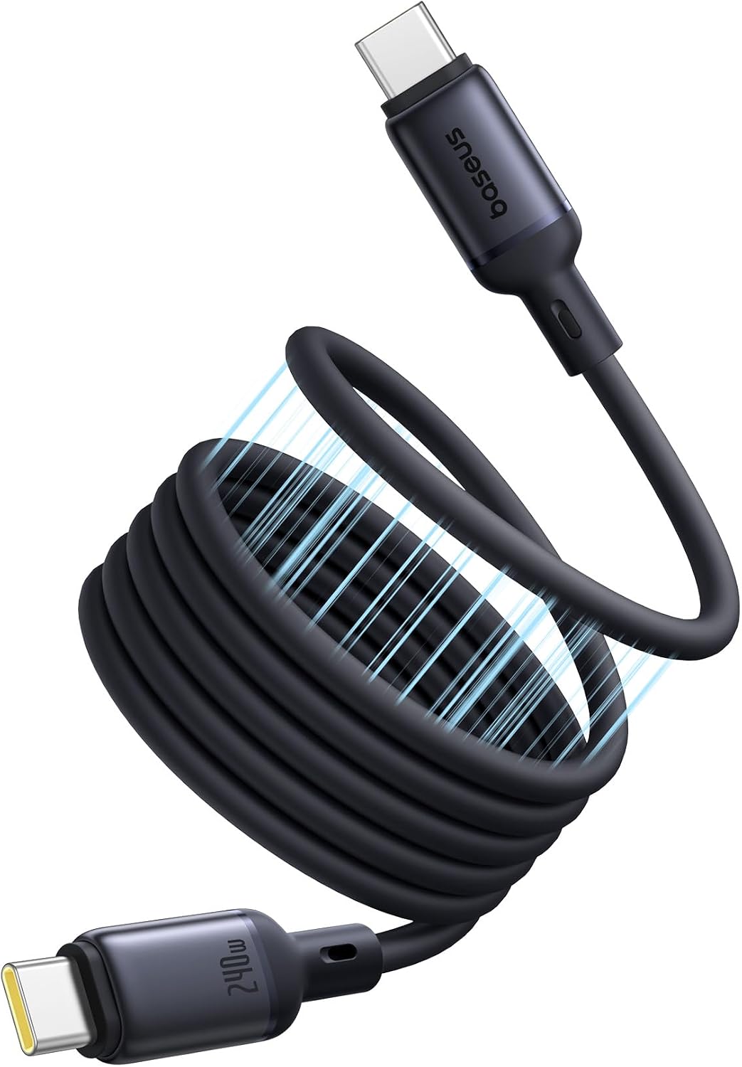 Baseus PicoGo Magnetic USB-C to USB-C Cable 240W — 1m — Black