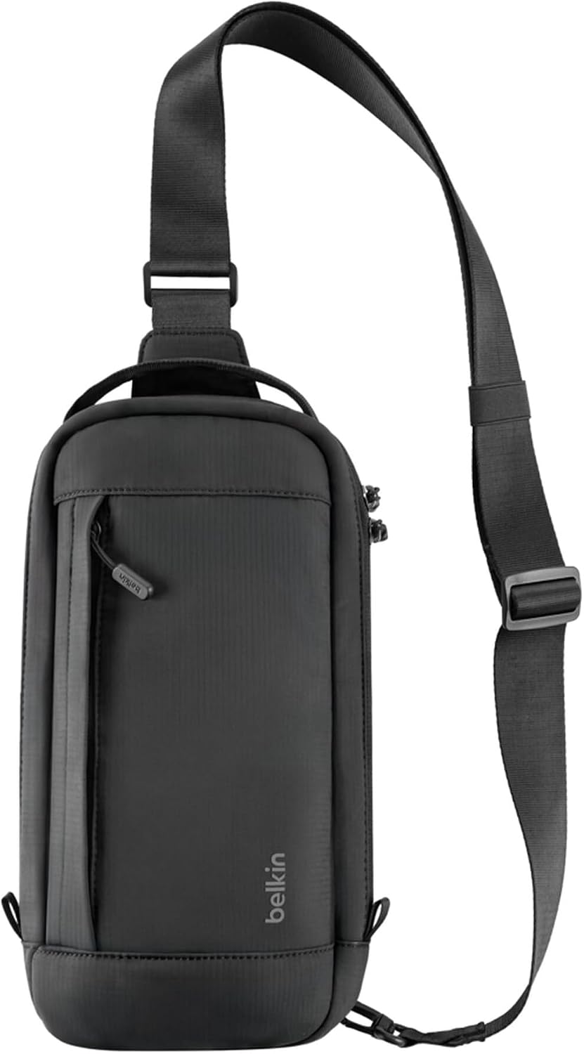 Belkin Gaming Crossbody Bag for Nintendo Switch 2 (2025), Protective Carrying Bag for Console Accessories, Soft Interior, Lightweight Design, 10 Game Card Slots