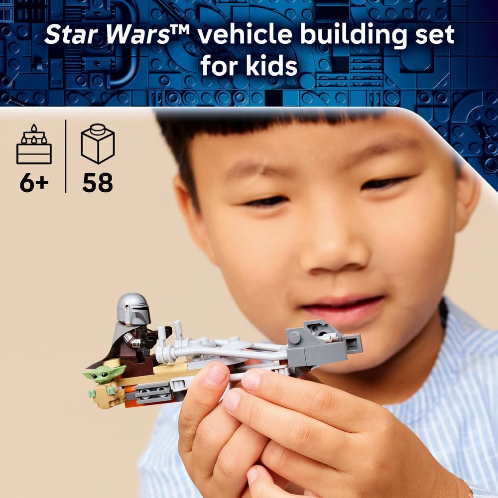LEGO Star Wars The Mandalorian & Grogu's Speeder Bike 75436