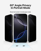 Belkin ScreenForce InvisiGlass iPhone 16 Pro Max Privacy Screen Protector, scratch-resistant impact protection, easy align tray for bubble free application, recycled glass for iPhone 16 Pro Max
