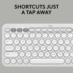 Logitech K380S Keyboard — White