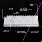 Logitech G PRO X 60 LIGHTSPEED Gaming Keyboard — White