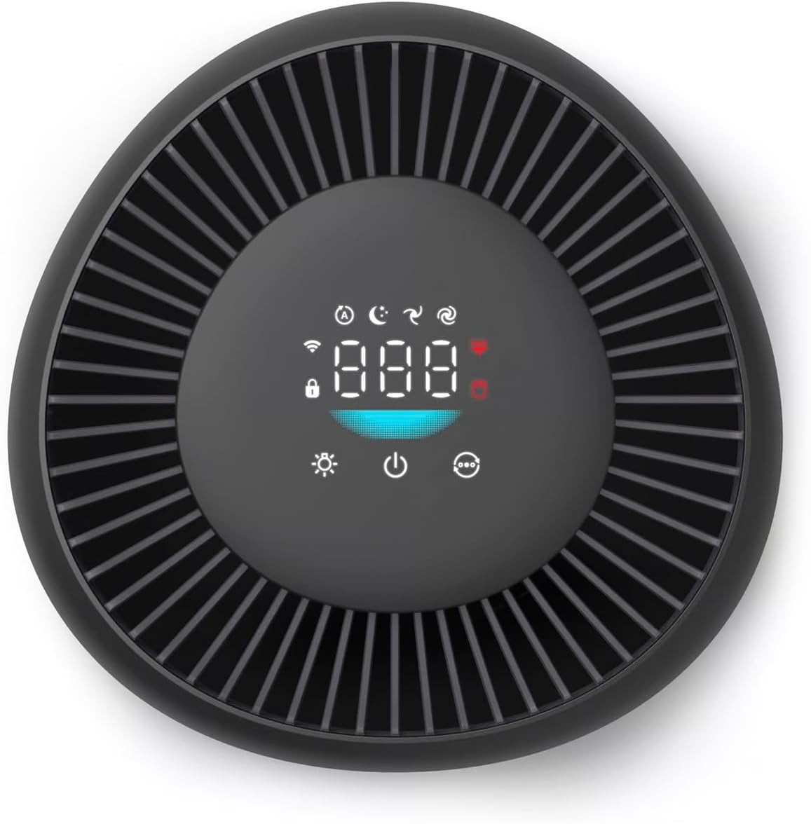 Philips 900 Series Air Purifier, HEPA NanoProtect + Activated Carbon Filter, CADR 250m³/h for 65m2, Quiet, Smart and Energy Efficient (AC0951/13) — Charcoal Grey