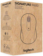 Logitech M650 Wireless Mouse — Graphite