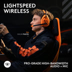 Logitech G ASTRO A50 X McLaren Edition Gaming Headset — Papaya