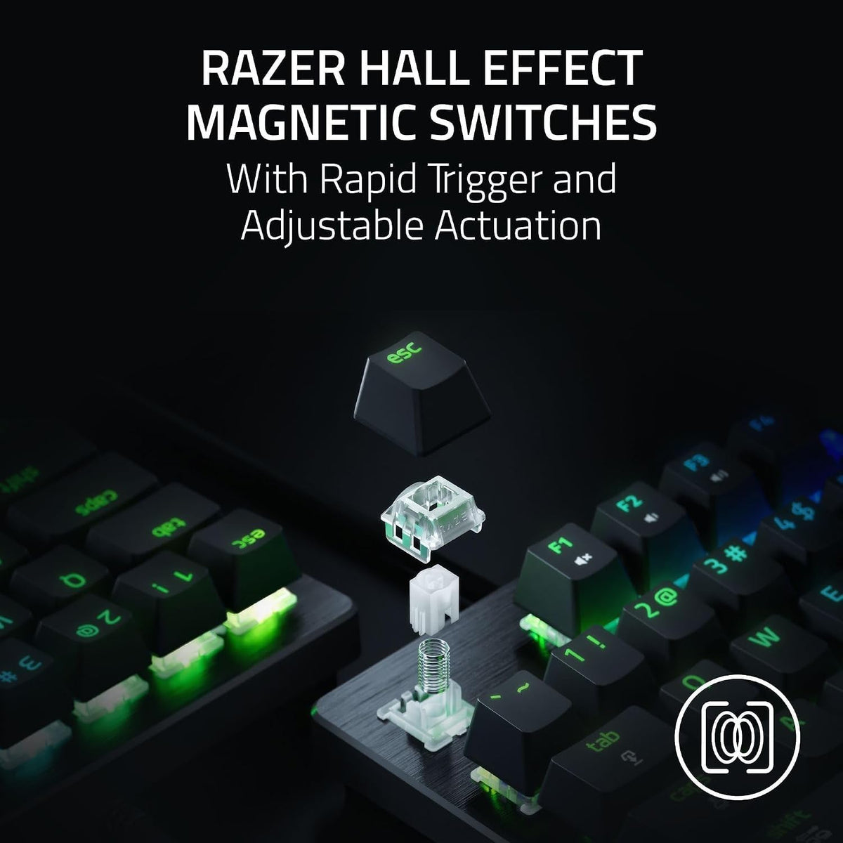 Razer Huntsman V3 HE Magnetic Tenkeyless 8KHz — product image 2