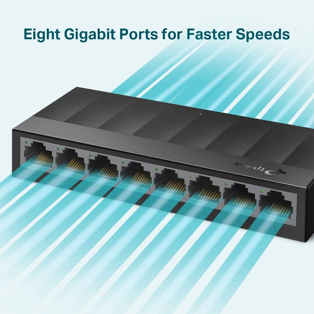 TPLink 8Port 101001000Mbps Desktop Network Switch