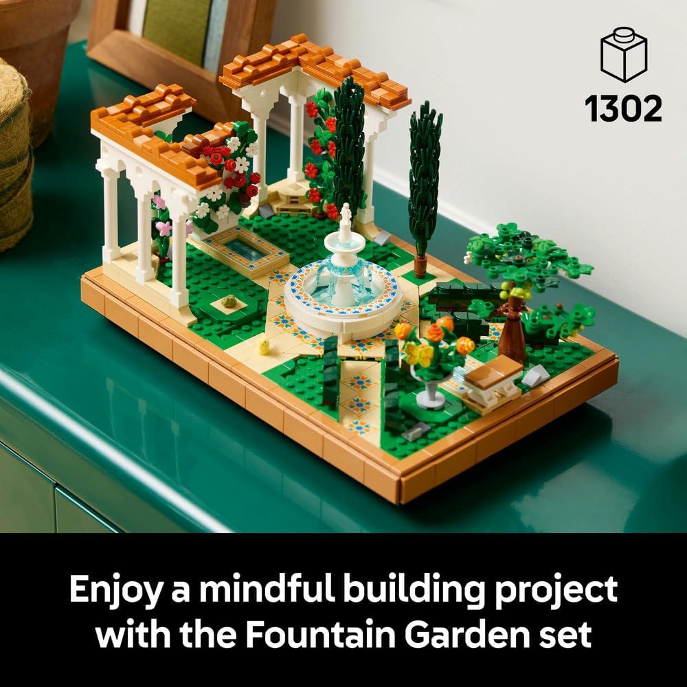 LEGO Icons Fountain Garden 10359 — image 2