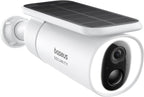 Baseus S1 Solar Outdoor Security Camera 2K — Solo Camera — White