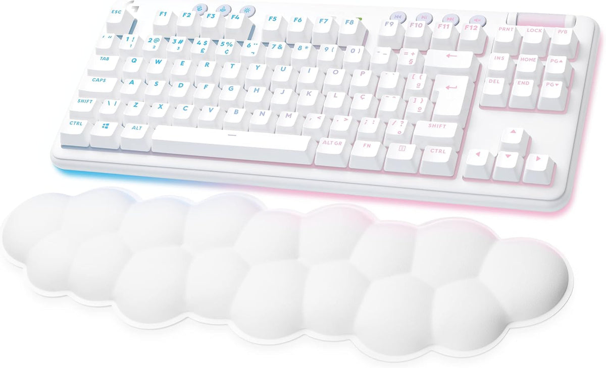 Logitech G715 Wireless Gaming Keyboard — White Mist
