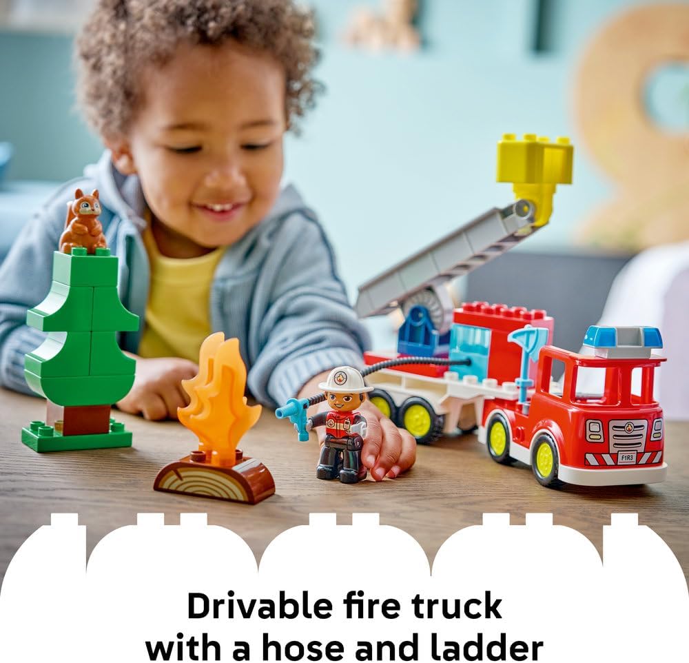 LEGO DUPLO Fire Engine with Hose and Firefighter 10473 — image 5