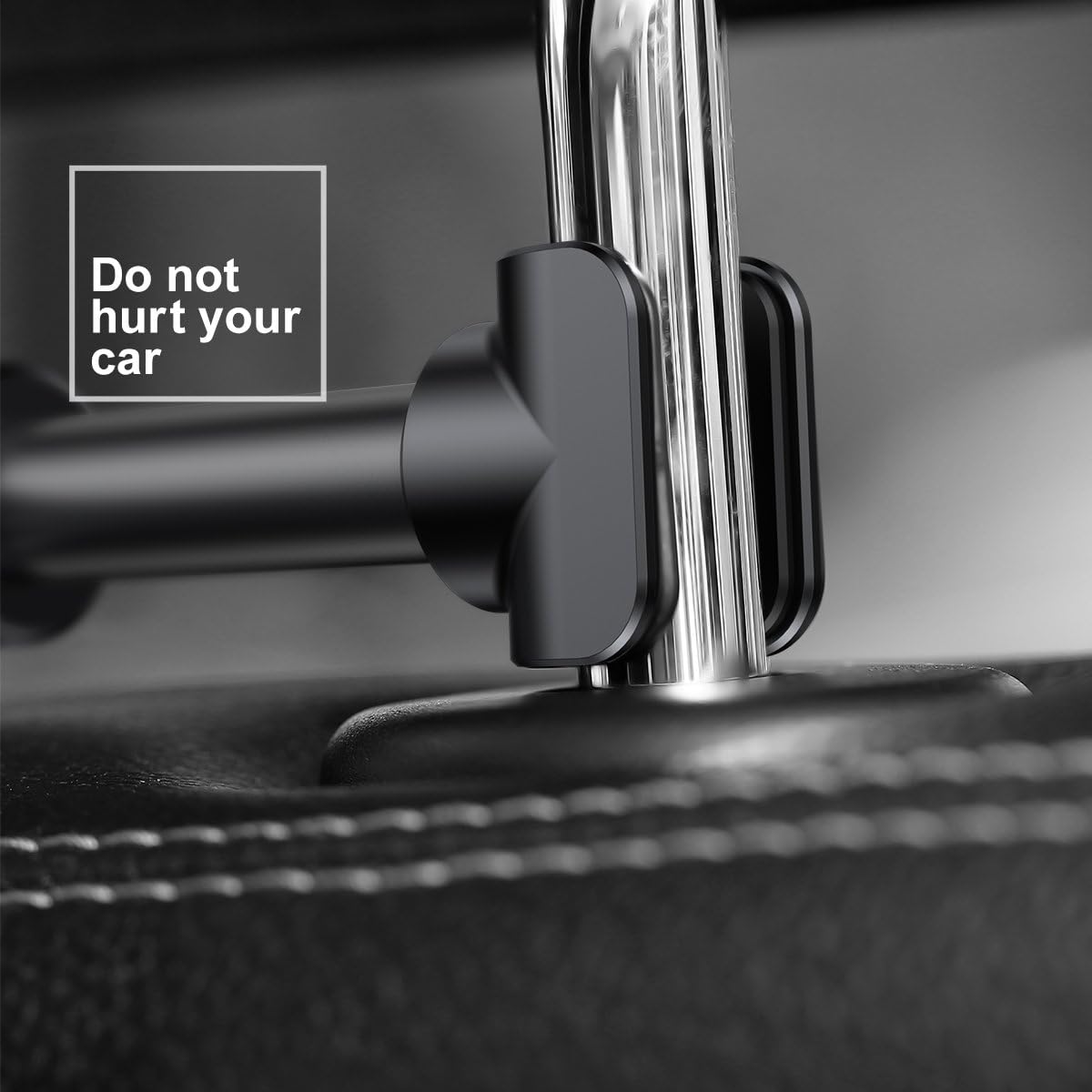 Baseus Car Headrest Mount Universal Car Seat Tablet Holder — Black