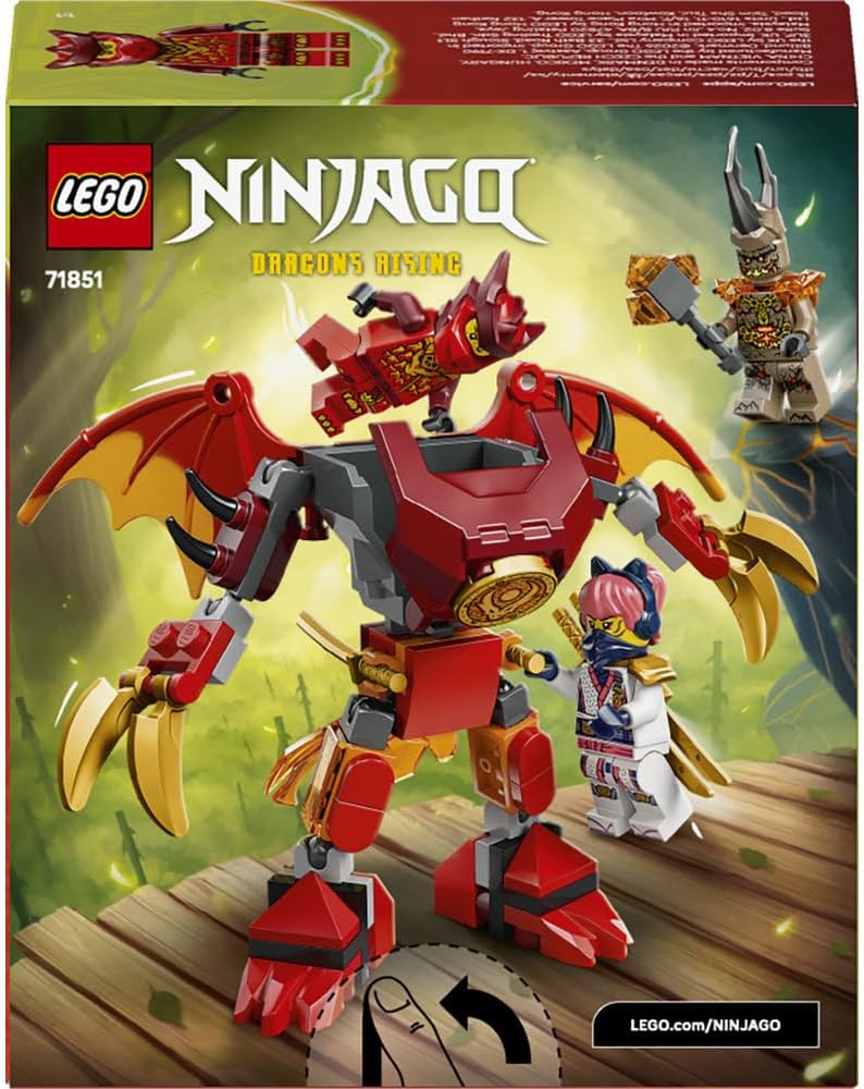 LEGO NINJAGO Kai's Dragon Mech Battle Pack 71851