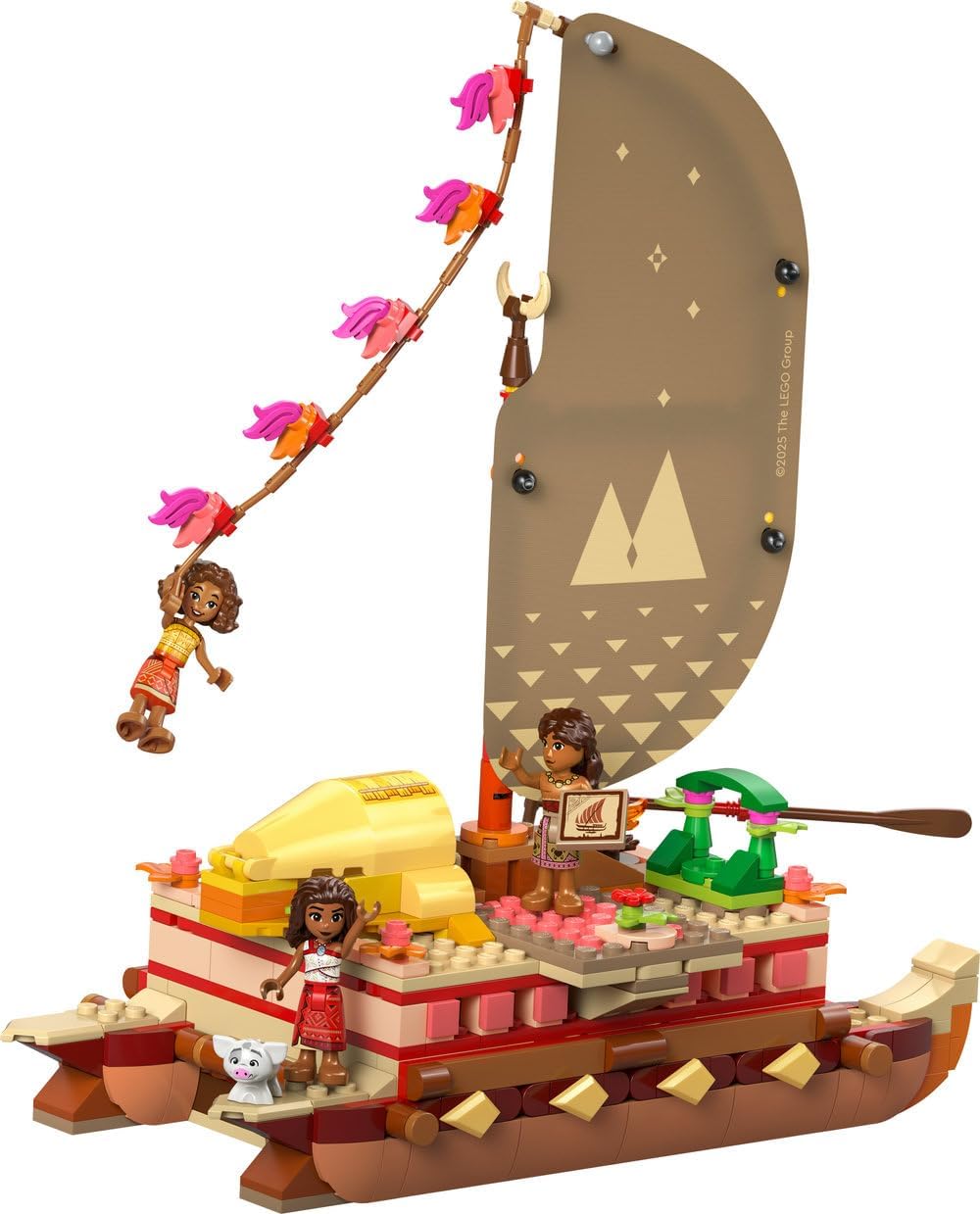 LEGO Disney Moana's Adventure Canoe 43270