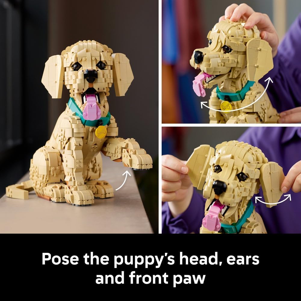 LEGO Icons Golden Retriever Puppy 11384 — image 4