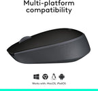 Logitech M171 Wireless Mouse — Silver