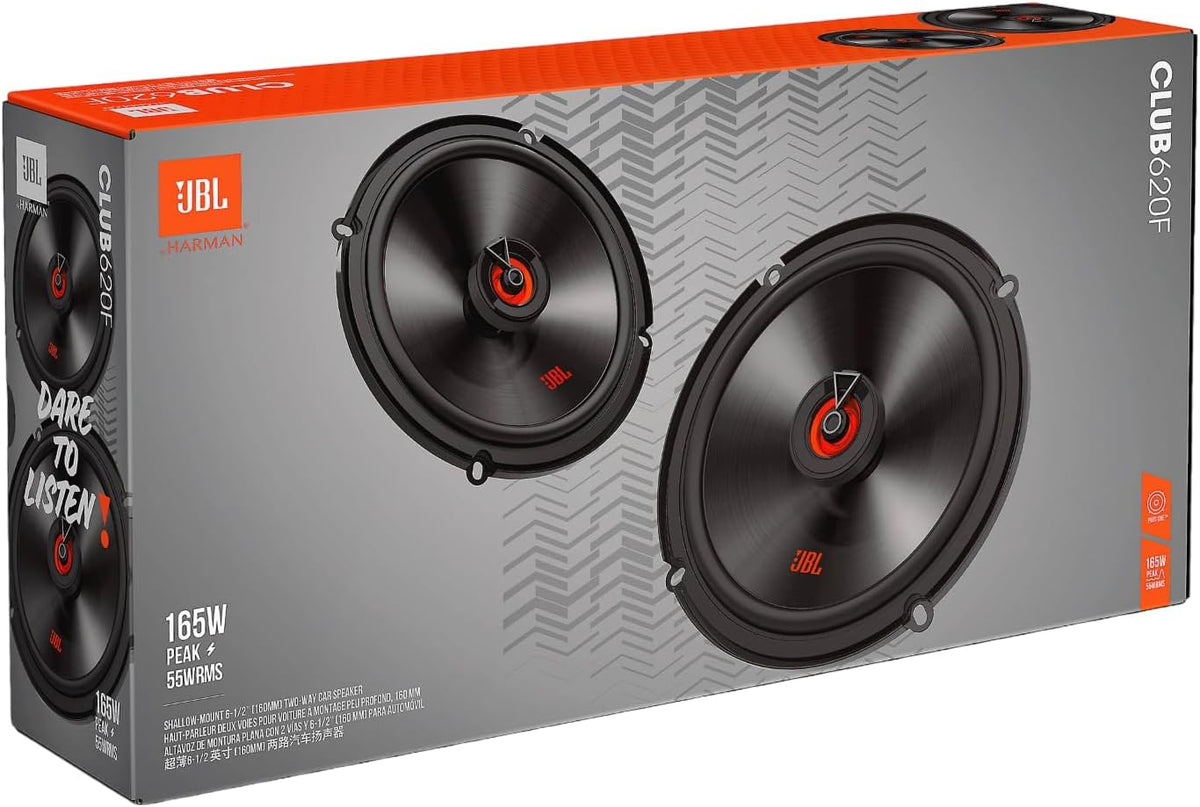 JBL Club 620F 6.5-Inch Car Speakers — Pair