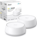 TP-Link WiFi 7 Deco BE3600 Mesh WiFi, BE3600Mbps, Dual Band, 160MHz Channels, 2 Gigabit Ports, HomeShield, MLO, 4K-QAM, Works with Any ISP and Modem, 4 Internal Antennas, WPA3, Alexa, 2pcs