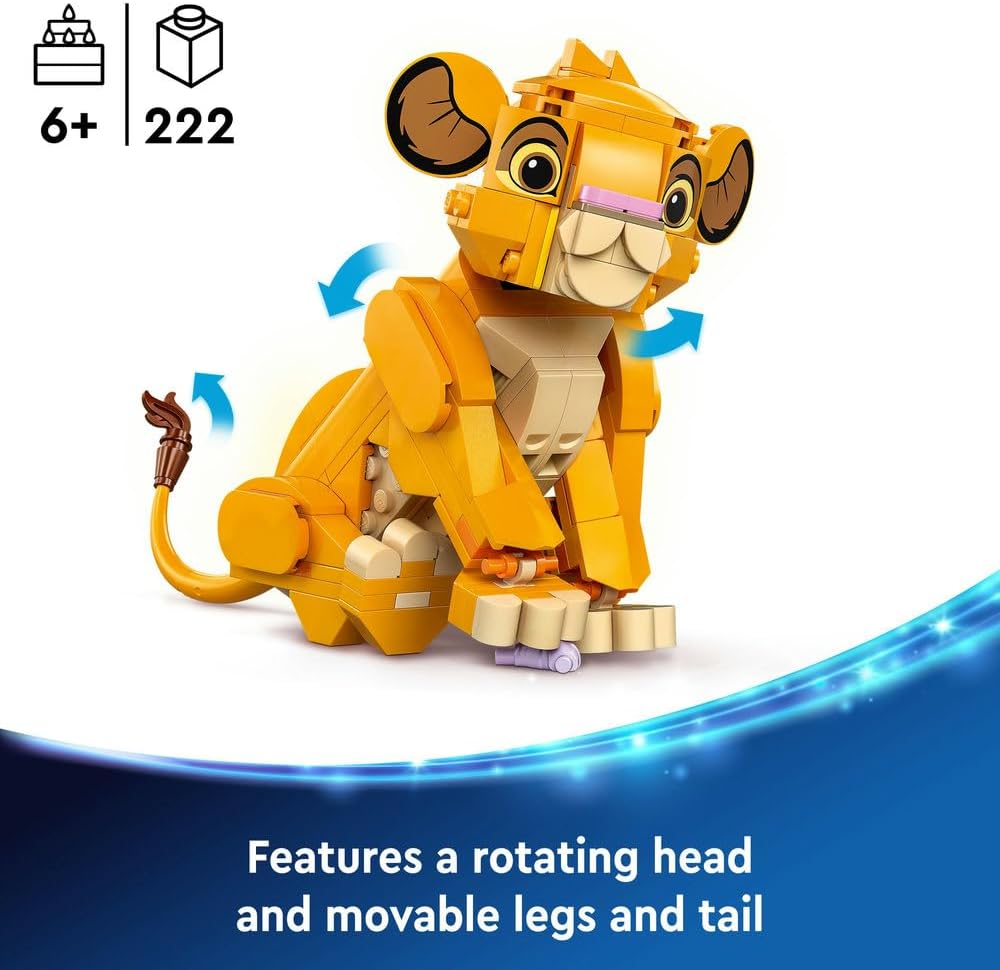 LEGO Disney Simba the Lion King Cub 43243