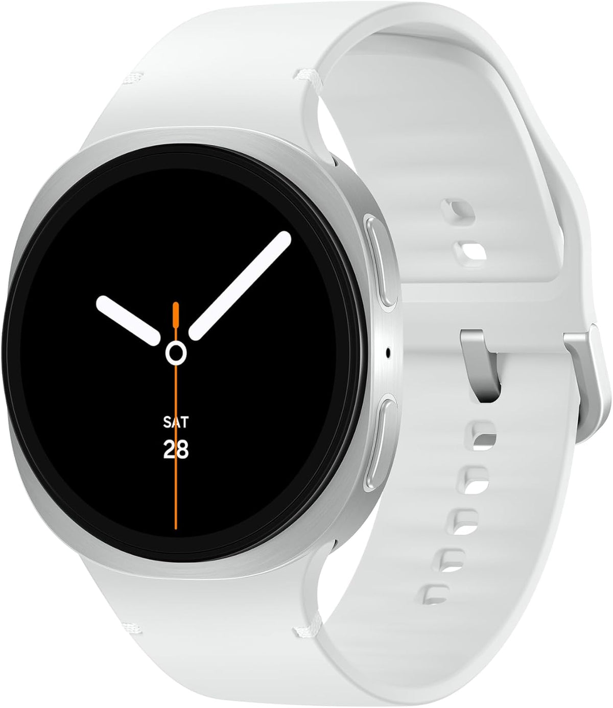 Samsung Galaxy Watch8 Silver, Bluetooth, 44mm Smartwatch, Everyday Health Coach, Cushion Design, Dynamic Lug System, 3nm Processor, Sleep Coaching, Running Coach (UAE Version)