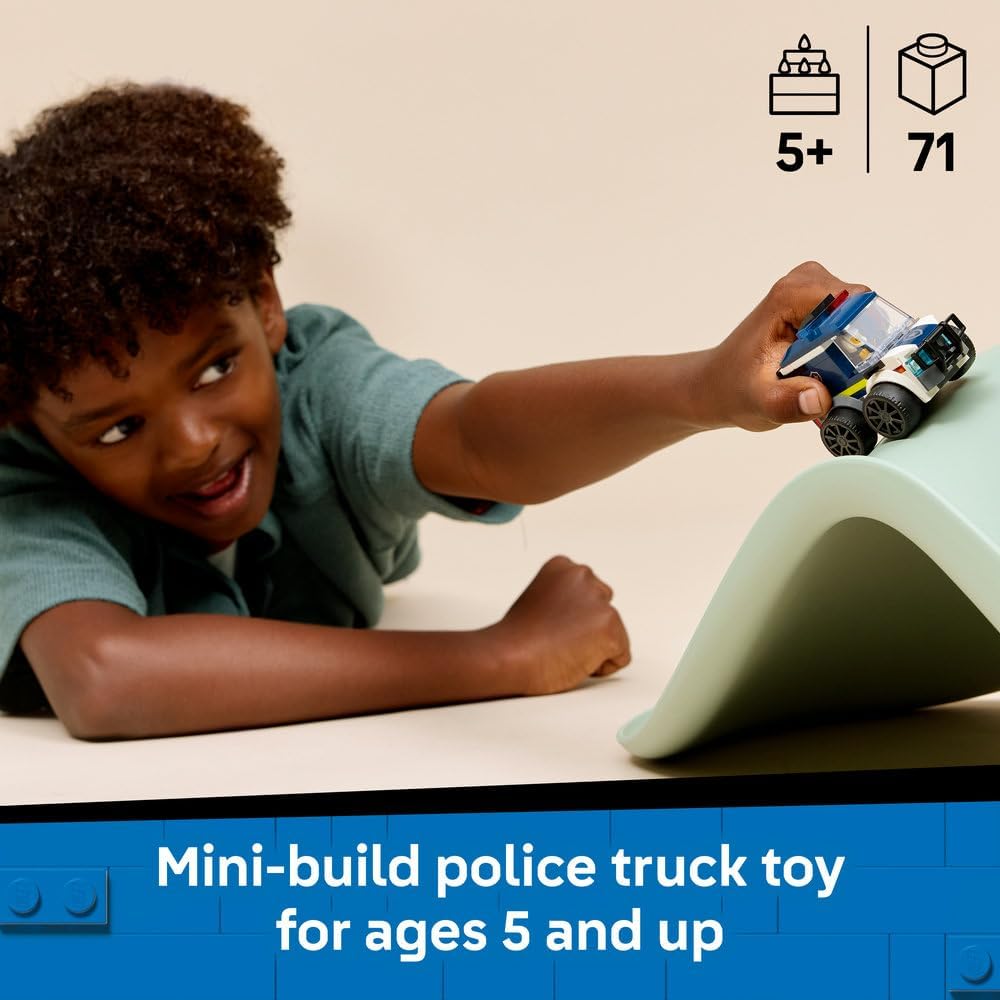LEGO City Rides – Police Truck 60481