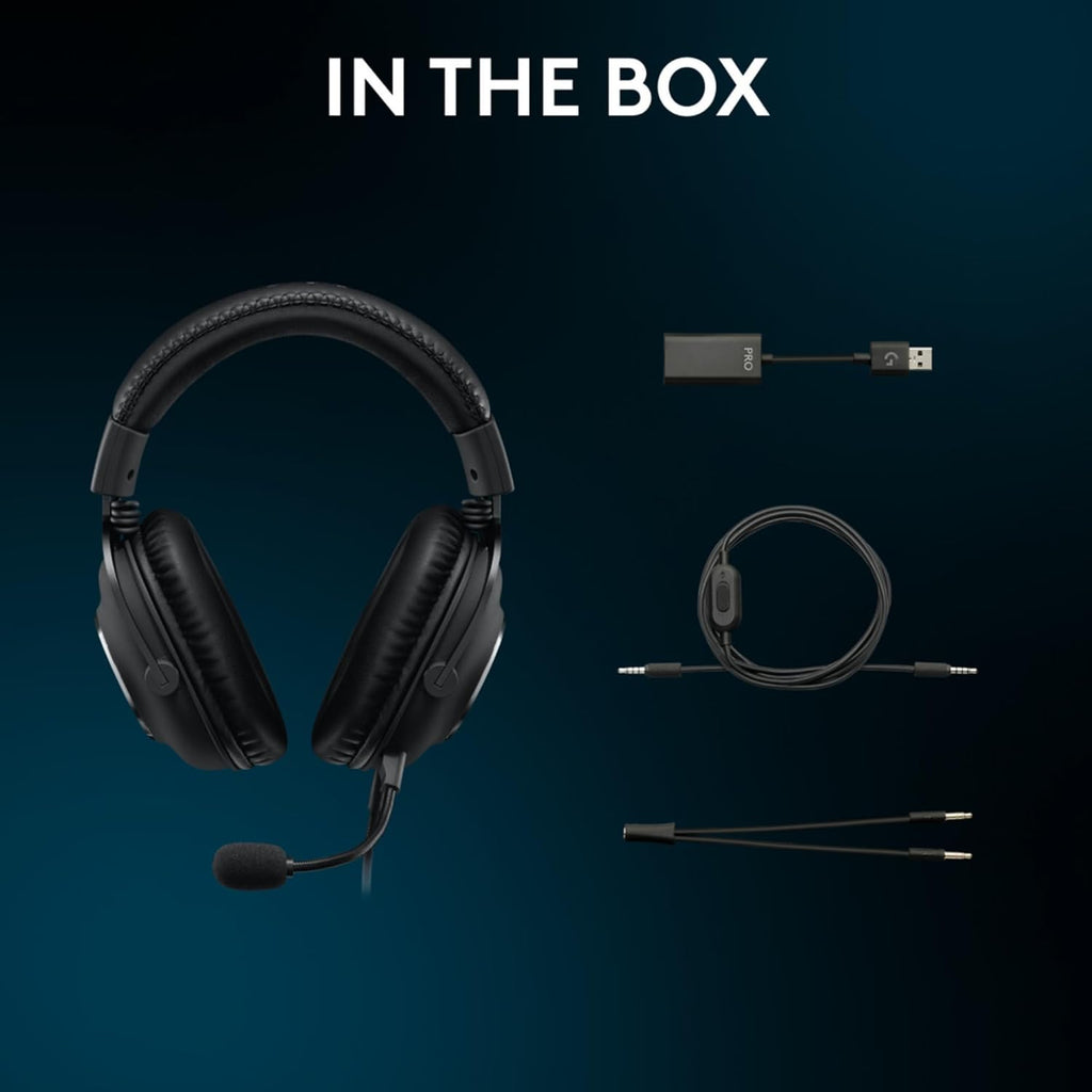 Logitech G PRO X SE Wired Gaming Headset — Black