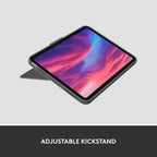 Logitech Combo Touch Keyboard Case for iPad 10th Gen — Oxford Grey