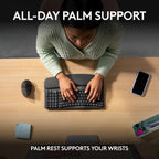 Logitech Wave Keys Keyboard — Graphite